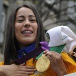Mariana Pajón es oro en la Copa Mundo BMX en Bogotá