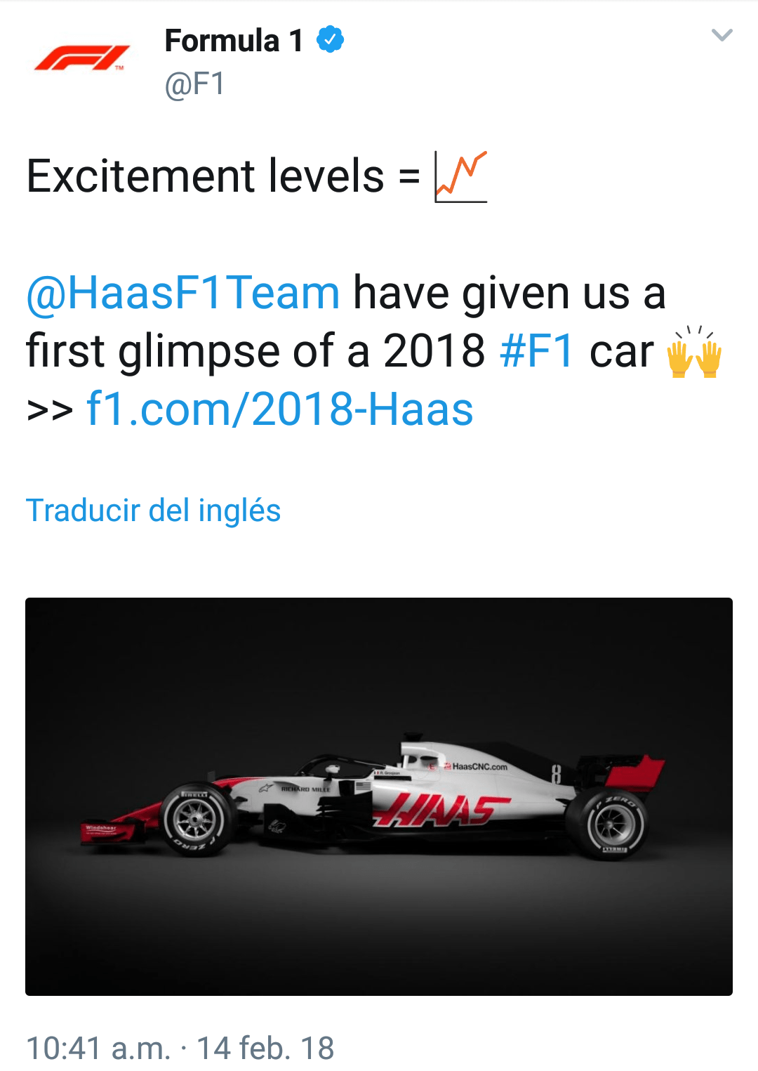 Haas Twitter