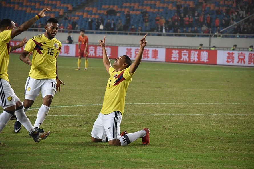 Selección Colombia amistososos