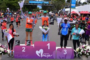 Carrera de la Mujer podio 10k
