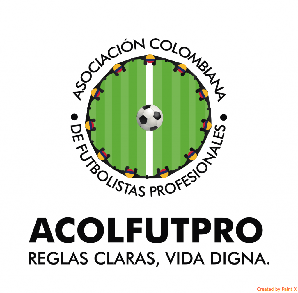 Jugadores del fútbol colombiano protestaron