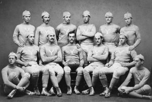 Fútbol americano Escuadra de Yale 1876