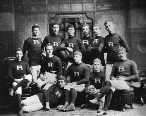 Fútbol Americano Escuadra de Rutgers 1882