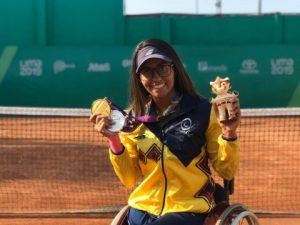 María Angélica Bernal tenis adaptado