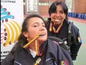 Laura García deportista paralímpica boccia