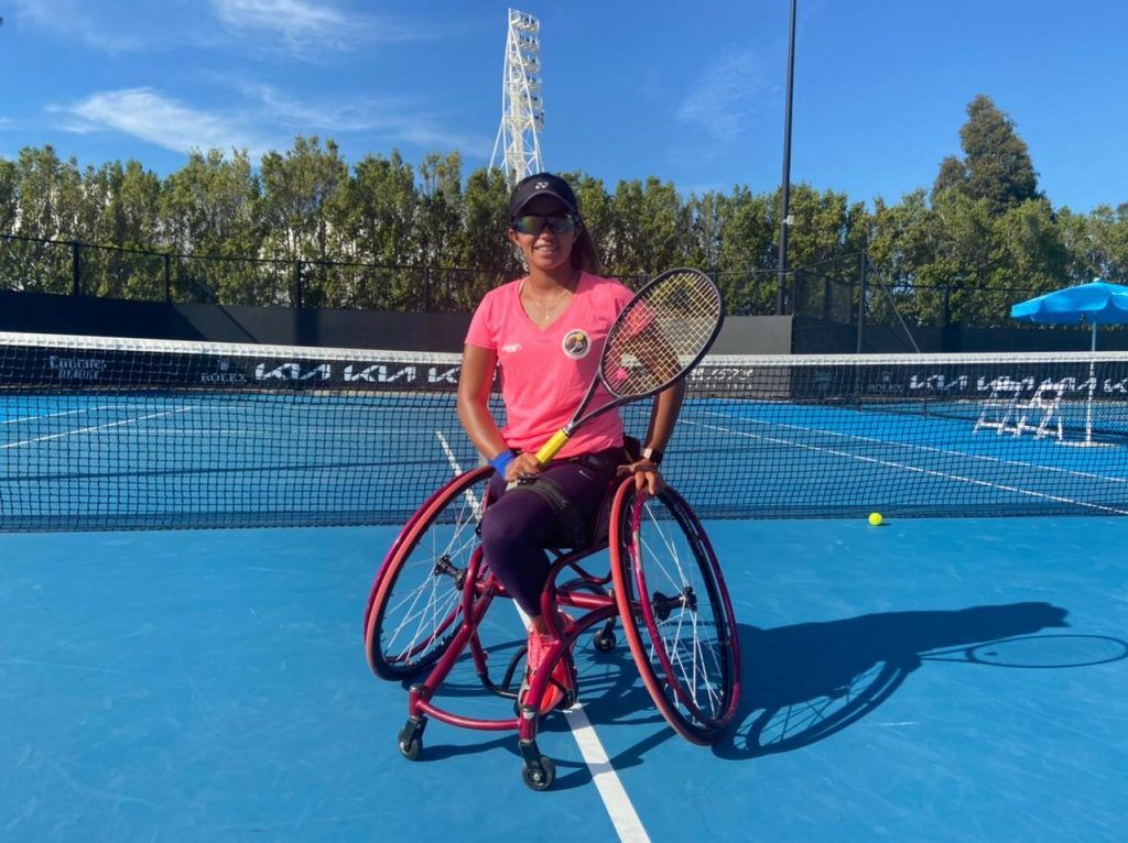 Angélica Bernal Villalobos tenis adaptado