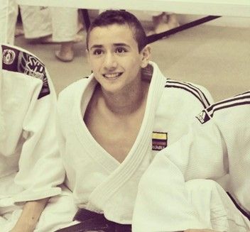 Juan Pablo Hernández inició en el judo