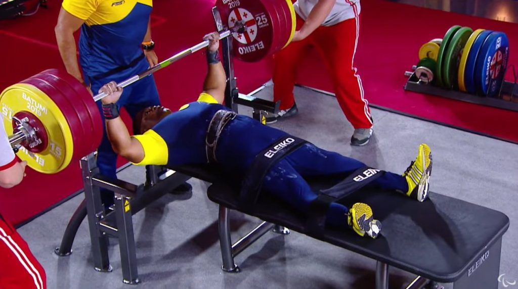 Fabio Torres Copa Mundo de Para Powerlifting