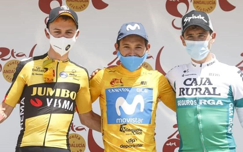 Podium Vuelta a Andalucia 2021