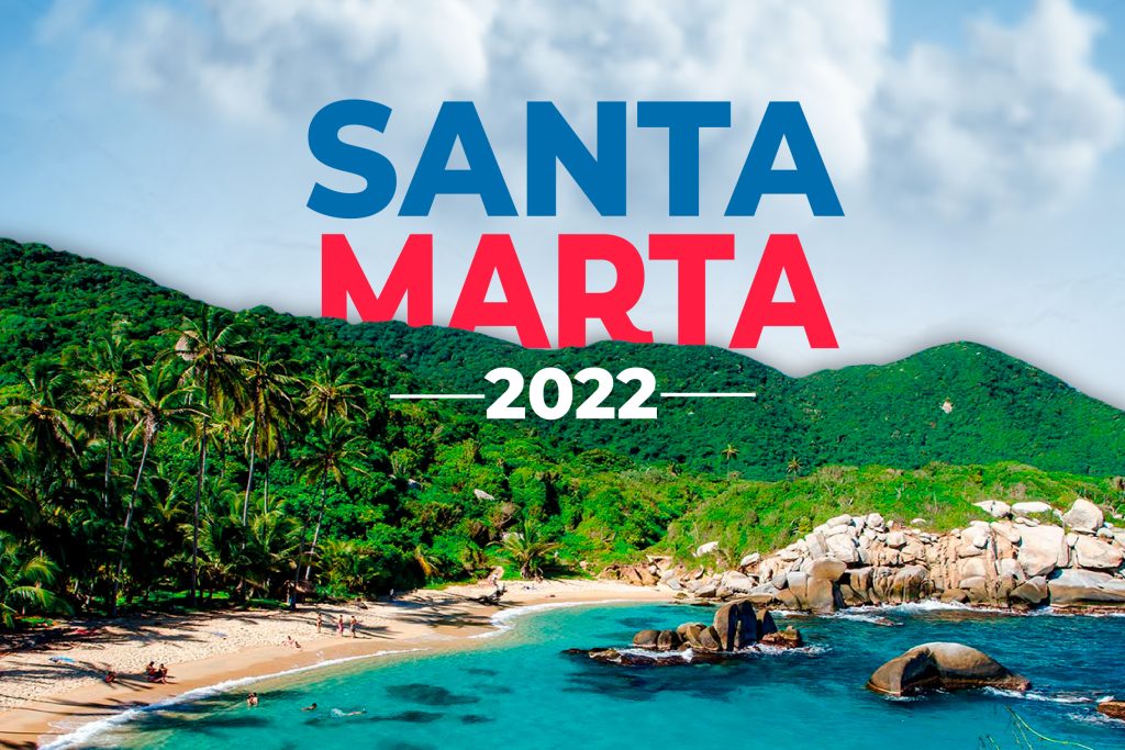 Poster Juegos Centroamericanos y del Caribe de Playa en Santa Marta, Colombia