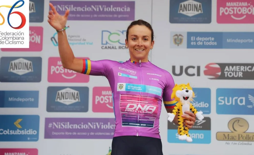 cuarta etapa de la Vuelta a Colombia femenina DIANA PEÑUELA