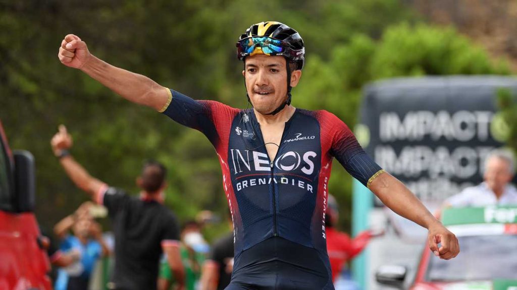 Carapaz etapa 14 de la Vuelta a España
