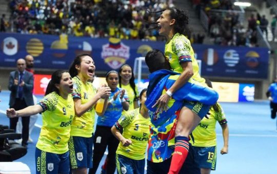 Colombia campeona del Mundial de Fútbol de Salón Femenino