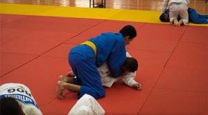 Santiago García judoca con discapacidad visual categoría J1