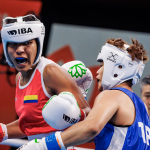 Presentación histórica de la delegación colombiana en el Mundial de Boxeo Femenino Nueva Delhi 2023
