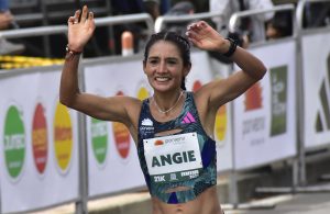 Angie Orjuela Maratón de Berlín