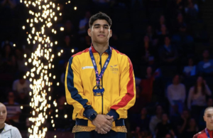 Ángel Barajas gana medalla de plata en barras paralelas en la World Challenge Cup 2025 en París
