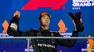 George Russell gana el Gran Premio de Singapur 2025 y McLaren celebra campeonato de constructores